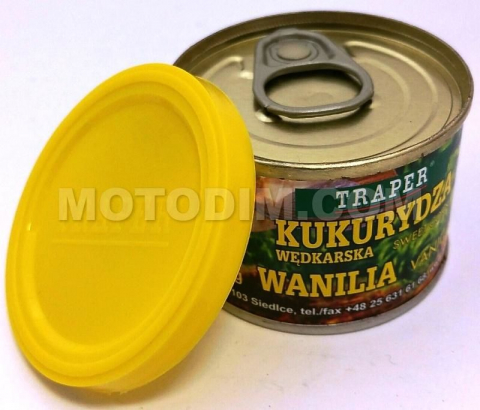Рыбалка в Молдове - Приманка Кукуруза Traper Vanilla 70г