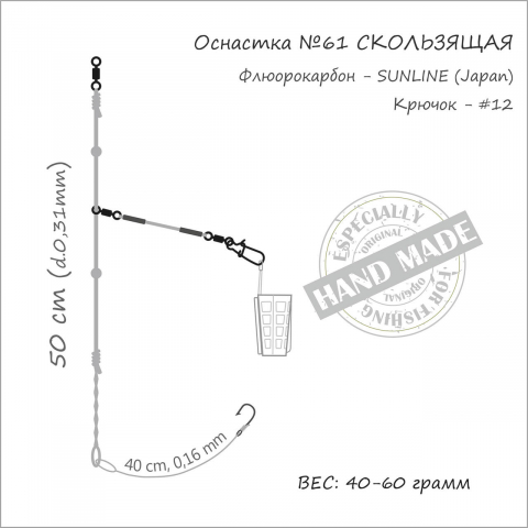 Montura feeder In-line 1cr*№12*50gr [2]