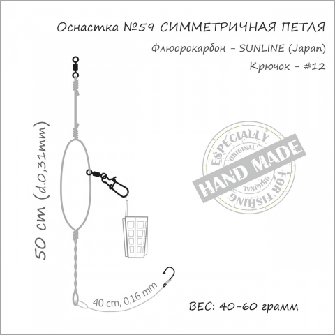 Montura feeder+nod Simetric 1cr*№12*60gr [2]