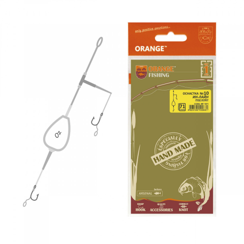 Accesorii, monturi crap - Montura la crap (Greutatea IN-LINE) 2cr*№4*71gr