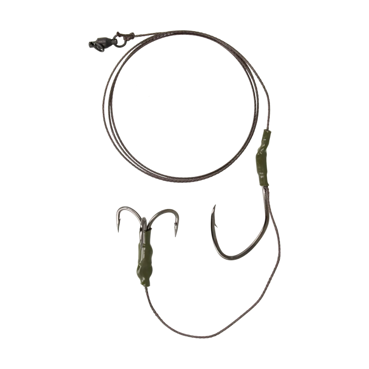 Оснастки для хишника - Снасть сомовая GC Single and Treble Catfish Rig 6/0