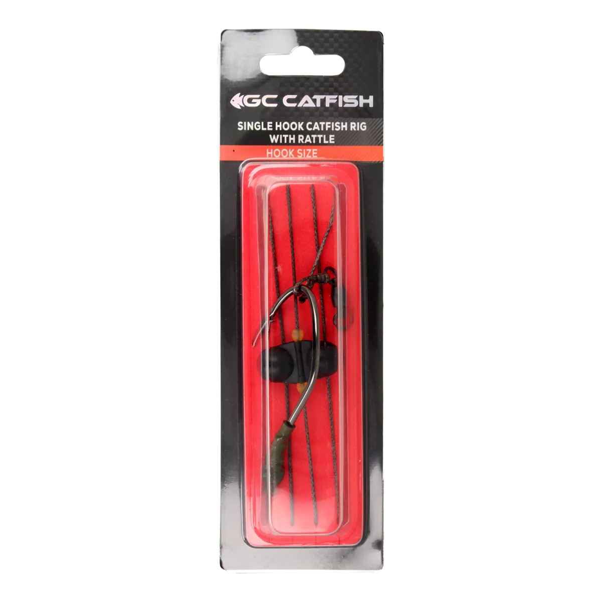 Снасть сомовая GC Single Hook Catfish Rig with Rattle 6/0 [1]