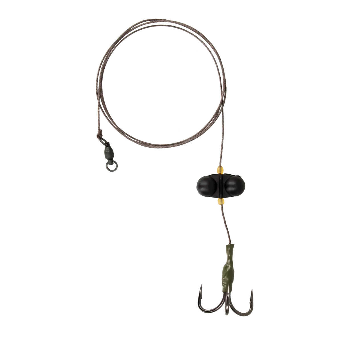 Оснастки для хишника - Снасть сомовая GC Treble Hook Catfish Rig with Rattle 5/0