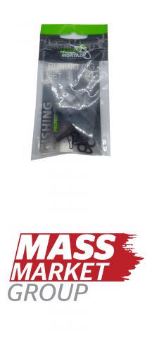 Accesorii, monturi crap - Montura RUNNING Rig PROF Montazh 3buc