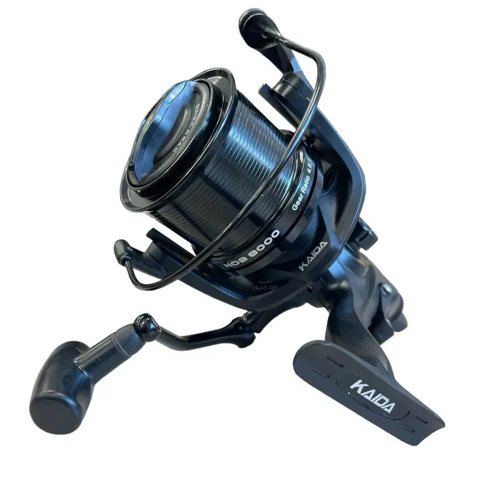 Катушка Kaida Noblest NOB8000 — карповая/фидерная Long Cast с байтраннером [8]