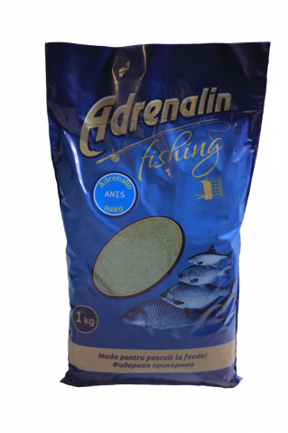 Pescuitul în Moldova - Nada Adrenalin Fishing Anis 1KG