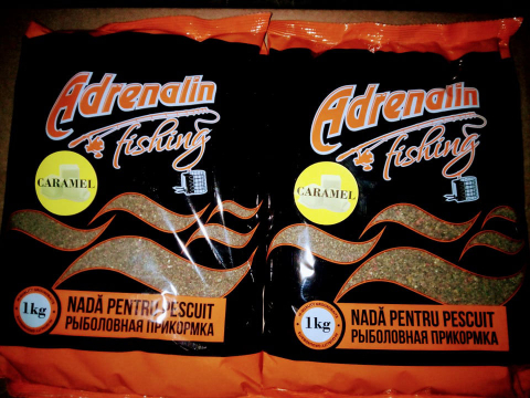 Pescuitul în Moldova - Nada Adrenalin Fishing Caramela 1KG