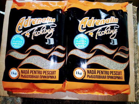 Pescuitul în Moldova - Nada Adrenalin Fishing Platica Babusca 1KG