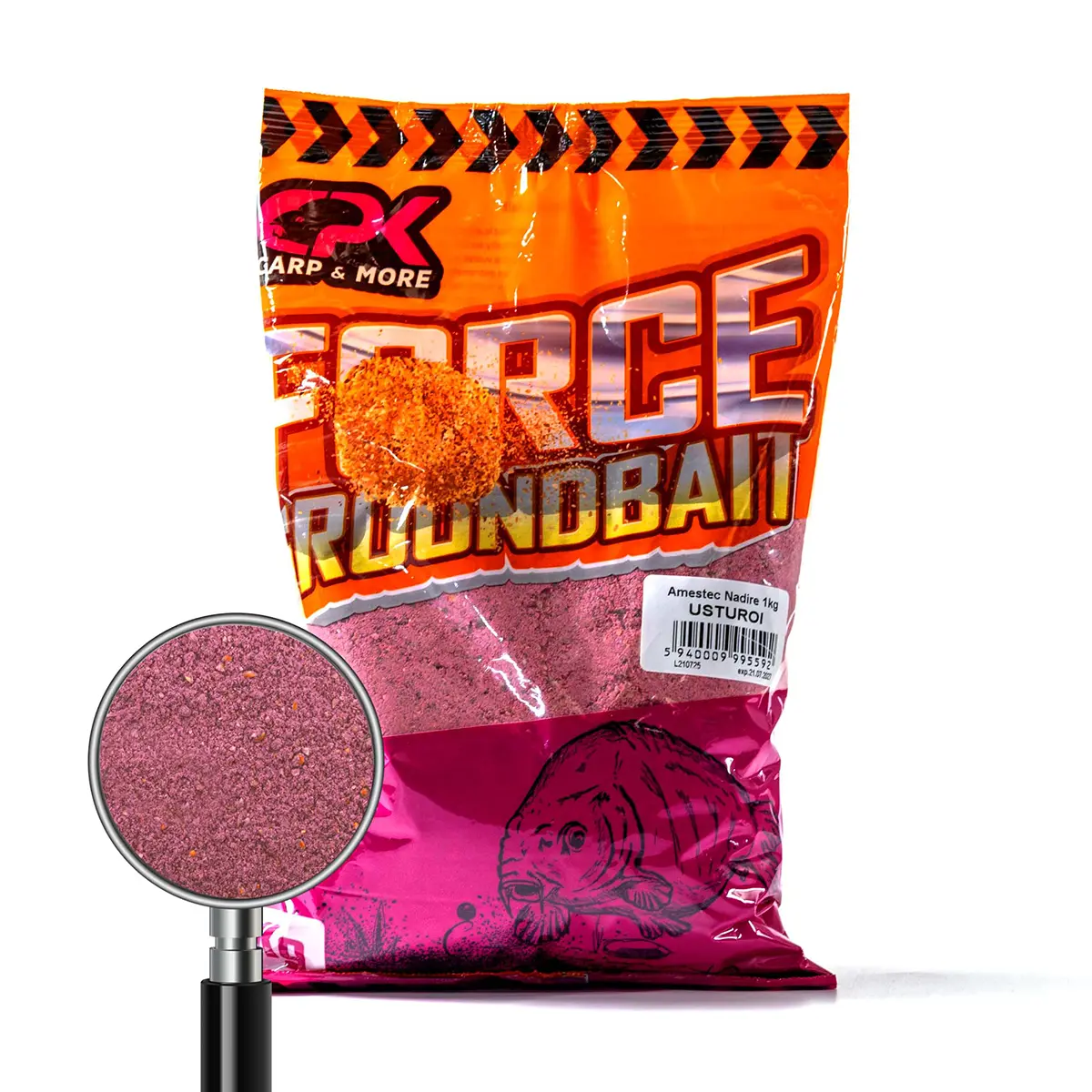 Pescuit Feeder, Stationar, Pluta - NADA CPK FORCE GROUNDBAIT USTUROI, 1kg