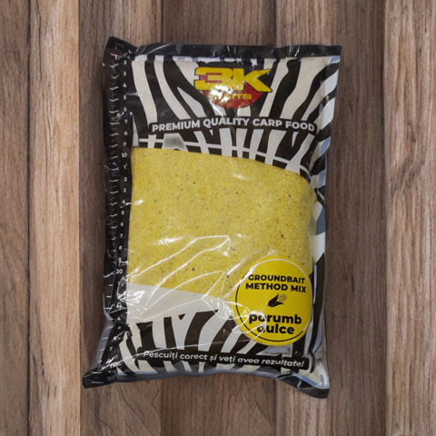 Nada, momeala, aditivi - Nada pentru method Groundbait Method Mix 3K Baits Porumb Dulce