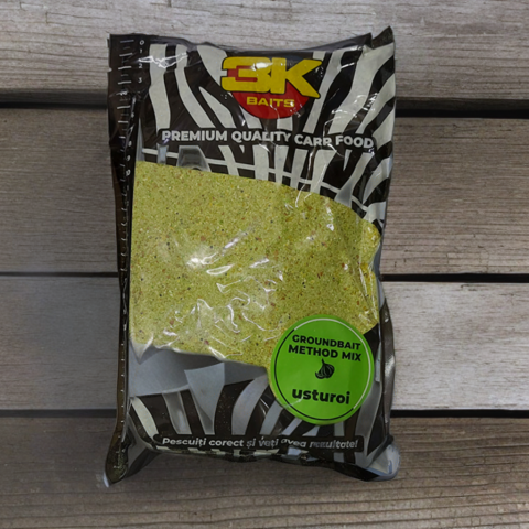 Nada, momeala, aditivi - Nada pentru method Groundbait Method Mix 3K Baits Usturoi