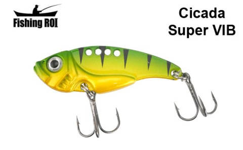 Pescuitul în Moldova -  Naluca metalica FISHING ROI Cicada Super Vib color 7, 7g 