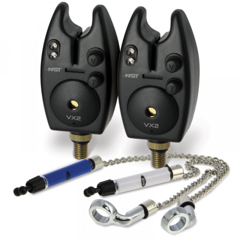 Avertizoare si swingere - NGT 2x Avertzori VX2 + 2x Swinger + 2x baterii Gratis