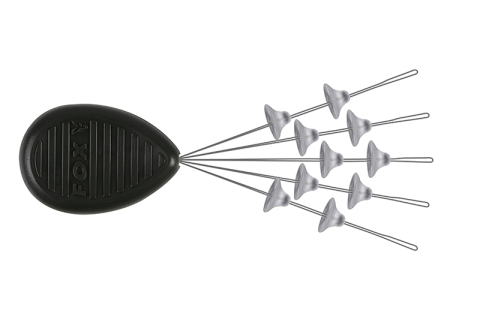 Фиксаторы для насадки FOX Edges Bait Bungs, 10 шт. [1]
