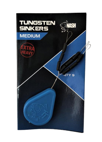 Стопор подгрузочный Nash Tungsten Sinkers M, 9 шт [1]