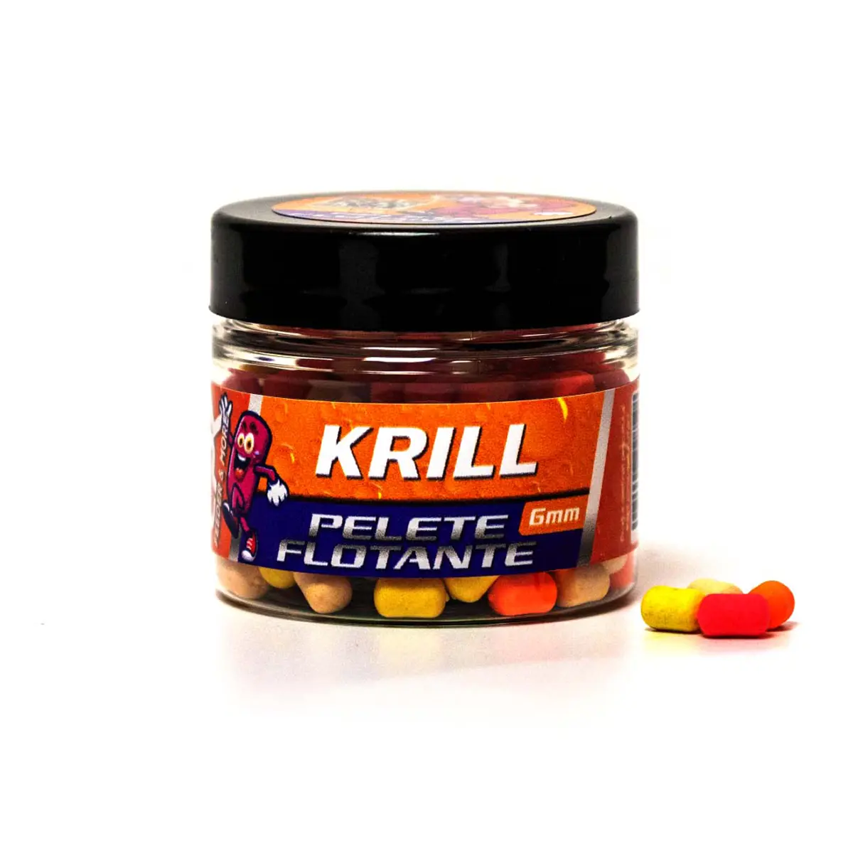 Прикормка и насадки - Сбалансированные Пеллеты CPK Feeder KRILL, 6mm, 25g