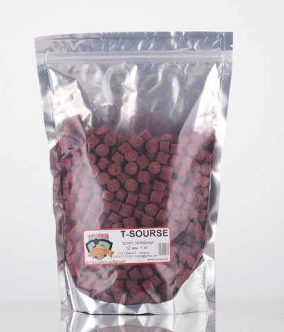 Nada, momeala, aditivi - Pellets prafuitor T-Source 12mm 1kg TRAFEI