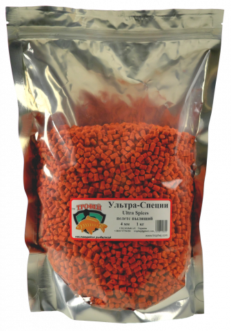 Nada, momeala, aditivi - Pellets prafuitor ultra-condimente 4mm 1kg TRAFEI