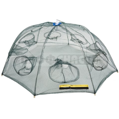 Accesorii conexe pescuit - Plasă pentru raci UMBRELĂ (10 intrări)