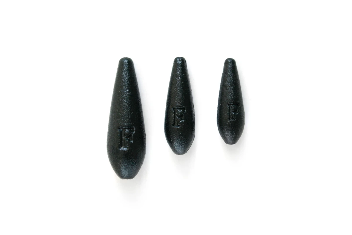 Greutati la rapitor - Plumb FANATIK Măslină-Picătură culoare 001, 8g 5buc.