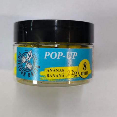 Pop-up - Pop-up ananas banana 8mm 22g POSEIDON