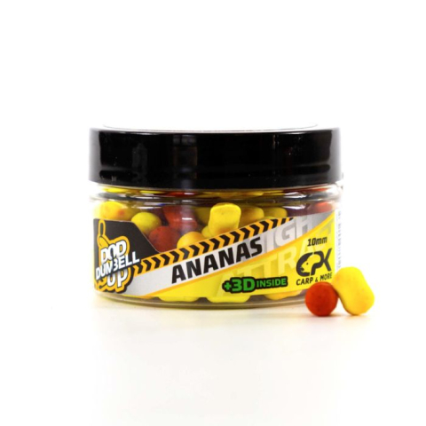 Pop-up - Pop Up CPK 3D Dumbell Ananas, 10mm, 20g