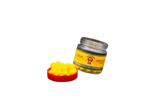 Pescuitul în Moldova - Pop up Dumbell DUDI BAIT Pineapple&N-butyric 8 mm, 20 g