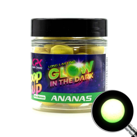 Pop-up - POP UP GLOW IN THE DARK ANANAS 14&16mm 20g (UV)