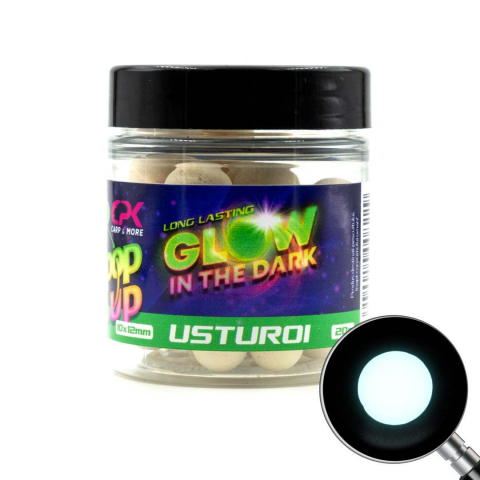 Прикормка и насадки - POP UP Чеснок 10x12mm 20g (UV) GLOW IN THE DARK