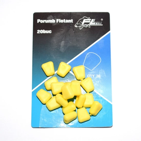 Momeala artificiala - Porumb din silicon FL galben 20buc.