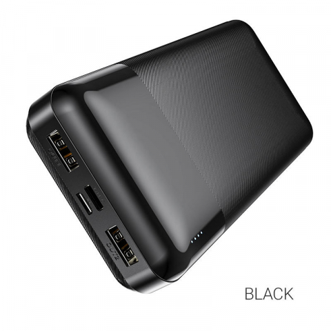 PowerBank 20.000mAh/LED Hoco J72A Easy travel Black [2]