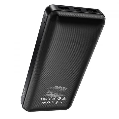 PowerBank 20.000mAh/LED Hoco J72A Easy travel Black [3]