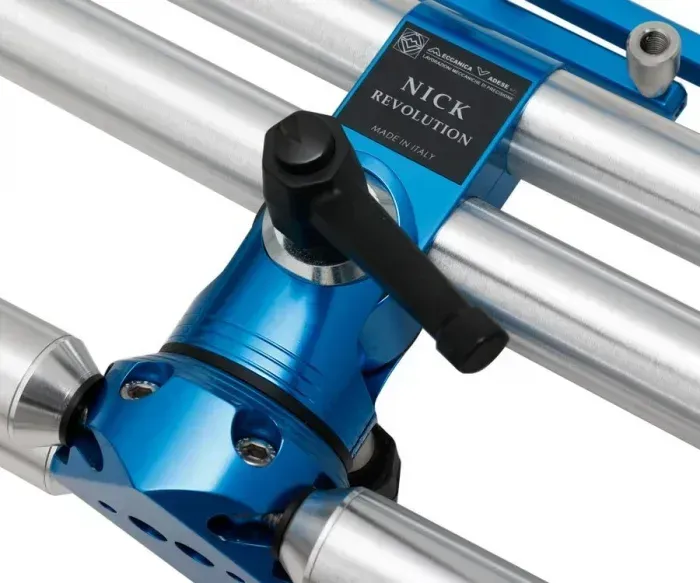 Rod Pod Meccanica Vadese REVOLUTION 4 RODS STEEL OR SATIN TUBES & BLUE JOINTS [1]