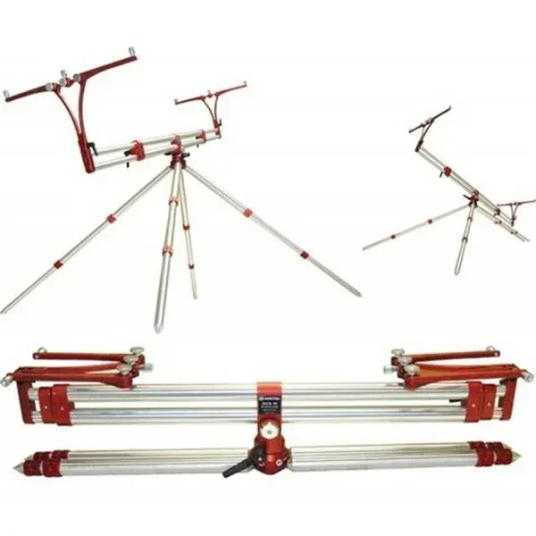 Rod Pod Meccanica Vadese REVOLUTION 4 RODS STEEL OR SATIN TUBES & REDS JOINTS [1]