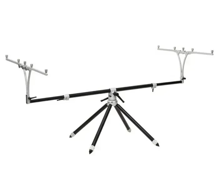 Rod Pod Meccanica Vadese TechNick 4 Rod Black and Steel [1]