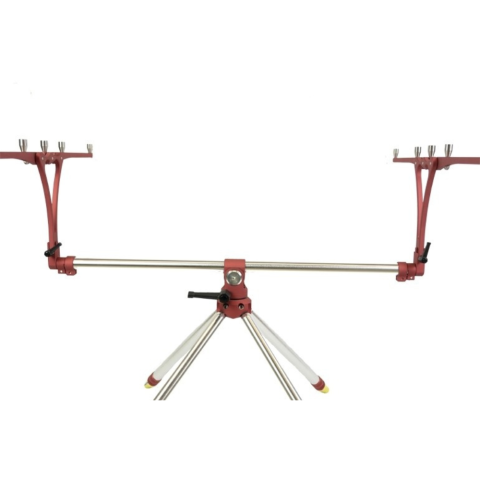 Rod Pod, picheti, suporti - Rod Pod Meccanica Vadese TechNick 4 Rod White and Red