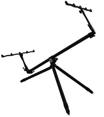 Rod Pod, picheti, suporti - Rod Pod Meccanica Vadese Wave Pod Full Black, Large, 4 Posturi