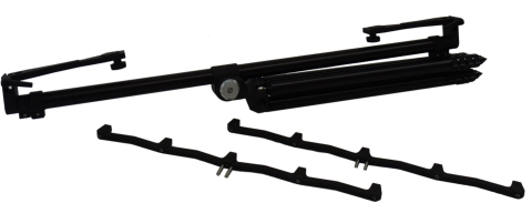 Rod Pod Meccanica Vadese Wave Pod Full Black, Large, 4 Posturi [1]