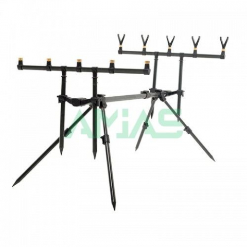 Pescuit la crap - Rod Pod WEIDA A09-4 pentru 5 undițe