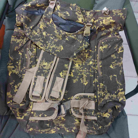 Bagajerie pescuit - Rucsac WEIDA brezent W-154