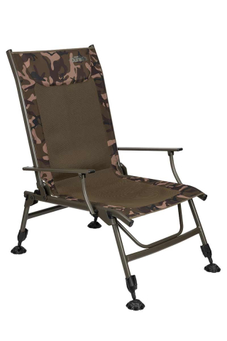 Camping pescuit - Scaun FOX Duralite Recliner XL Arm Chair 56x54x66.5cm