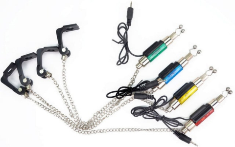 Avertizoare si swingere - Set 4 swingere FISHER SW-02-4 pe lant cu conector