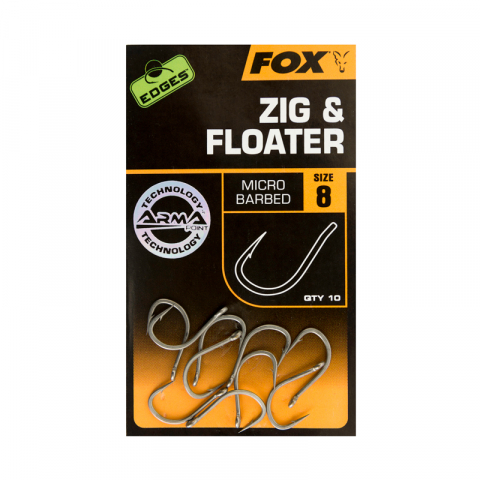 Carlige crap - Set cirlige Fox Edges Armapoint Zig & Floater Nr 6