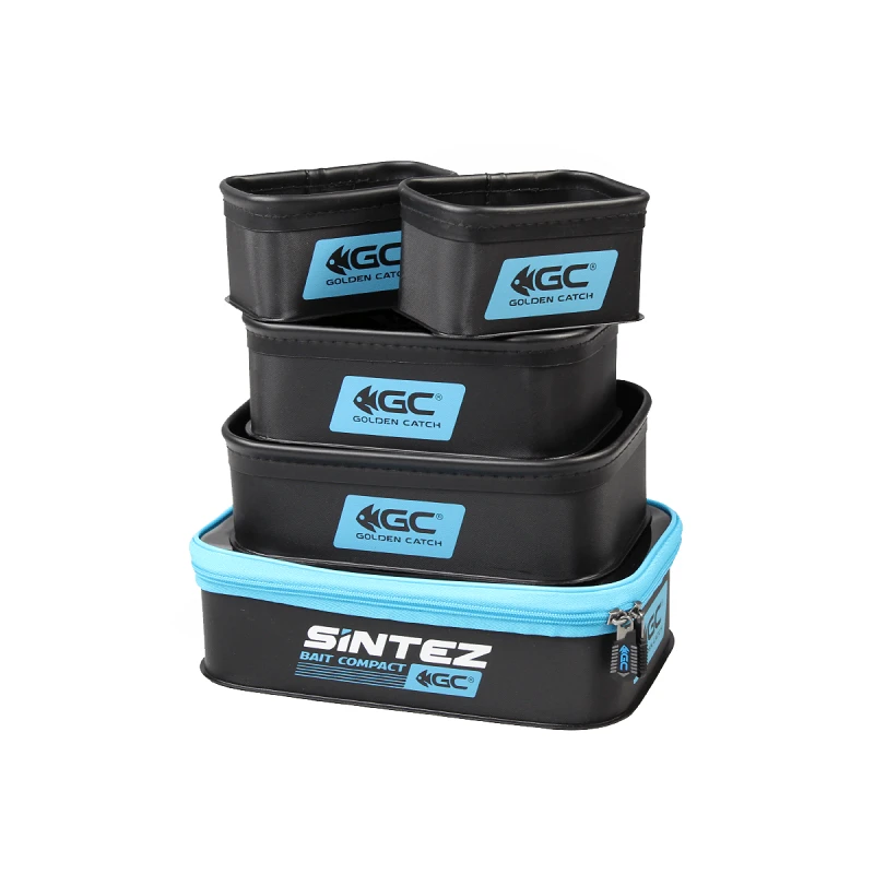 Рыбалка в Молдове - Набор емкостей GC Sintez EVA Bait Compact 5шт