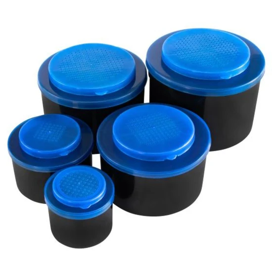 Ящики - Набор коробок для приманки Zebco Trophy Bait Tub 1l, Blac-blue