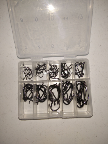 Pescuit Feeder, Stationar, Pluta - Set de Cârlige Scurte 100 buc