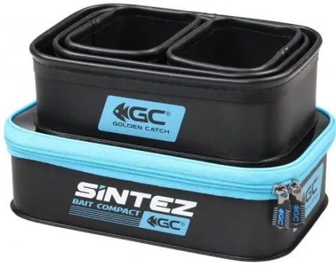 Set Geanta + 4 containere GOLDEN CATCH [1]