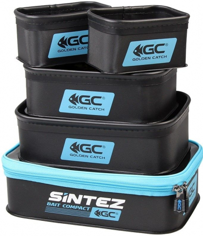 Genti - Set Geanta + 4 containere GOLDEN CATCH