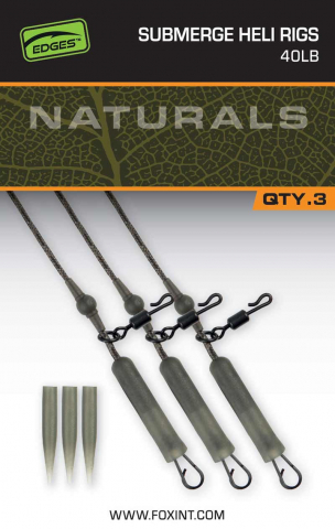Accesorii, monturi crap - Set monturi Fox Edges Naturals