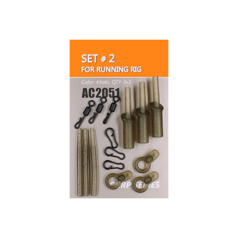 Pescuitul în Moldova - Set ORANGE #2 pentru montura in-line